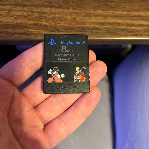 100% complete save files for dragon ball and Naruto on ps2 OME 8MB memory card - Picture 3 of 11